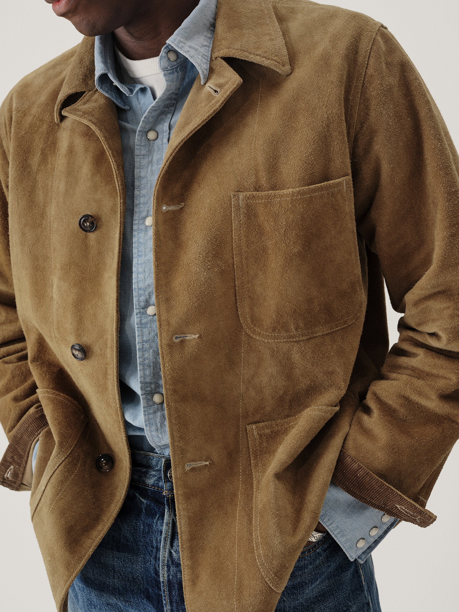 Heath Rambler Suede Sportsman Jacket - Image 3