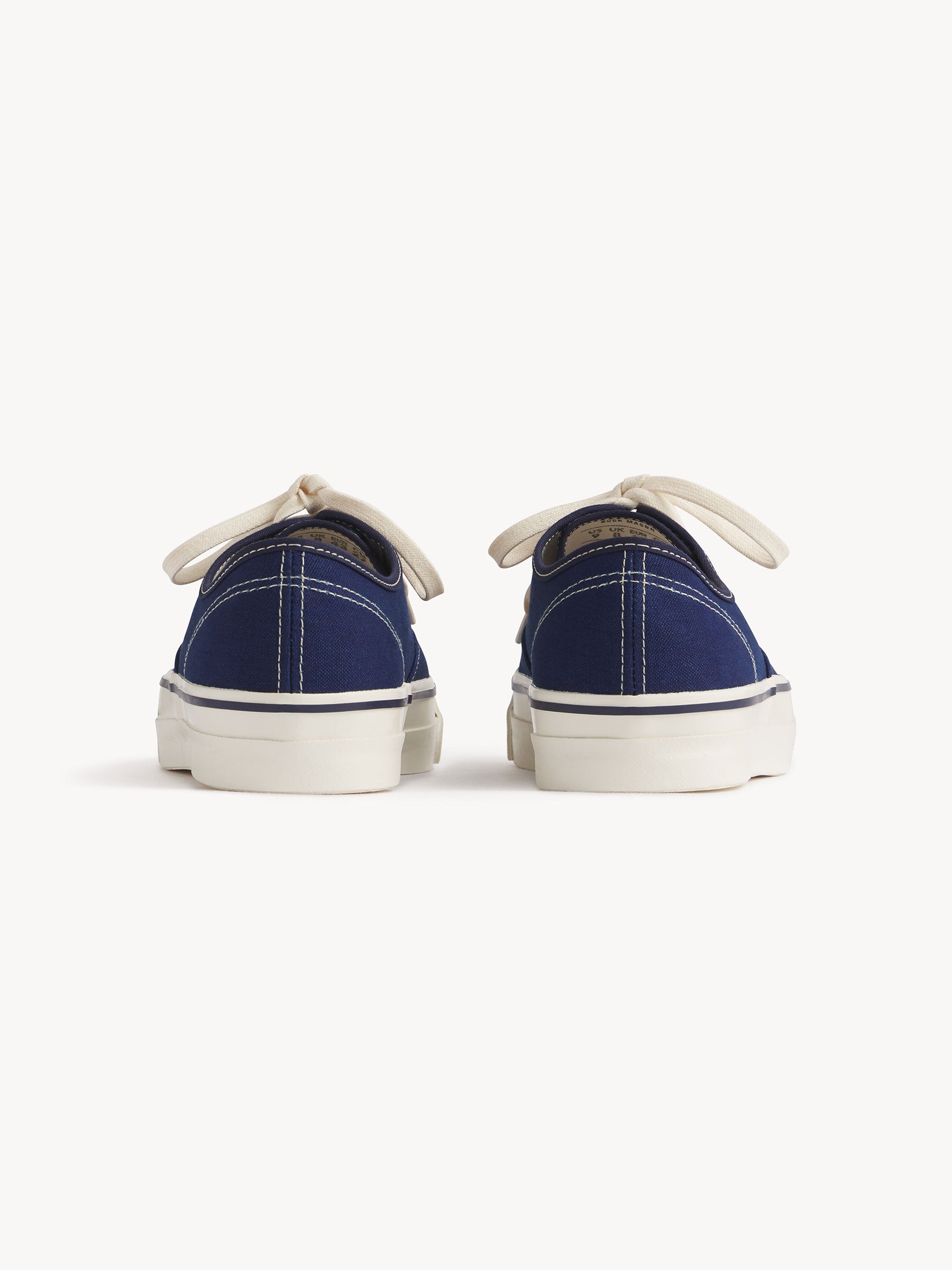 Indigo Moonstar X Buck Mason Canvas Deck Shoe - Image 5