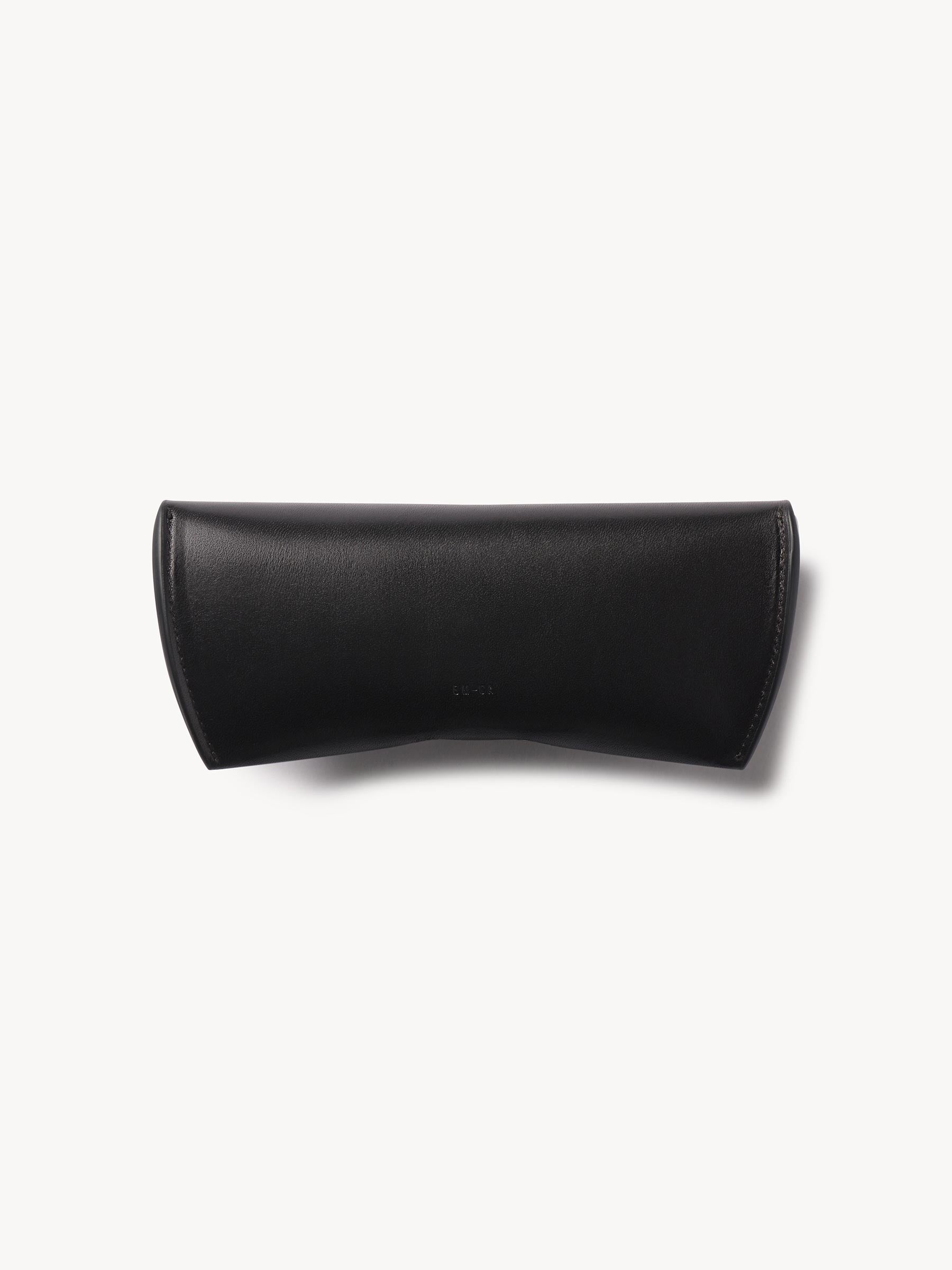 Black Italian Leather Observer Case - Image 3