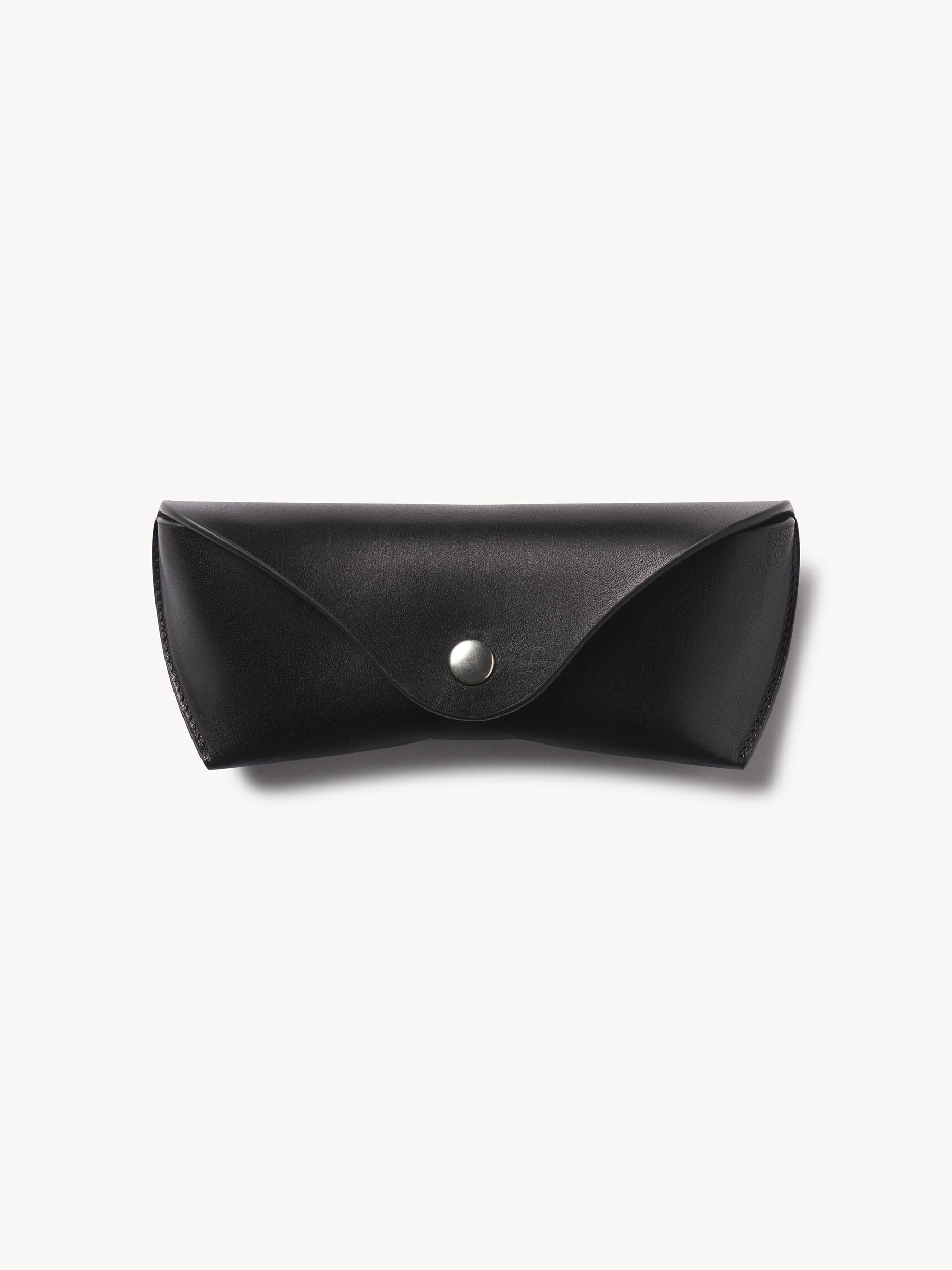 Black Italian Leather Observer Case
