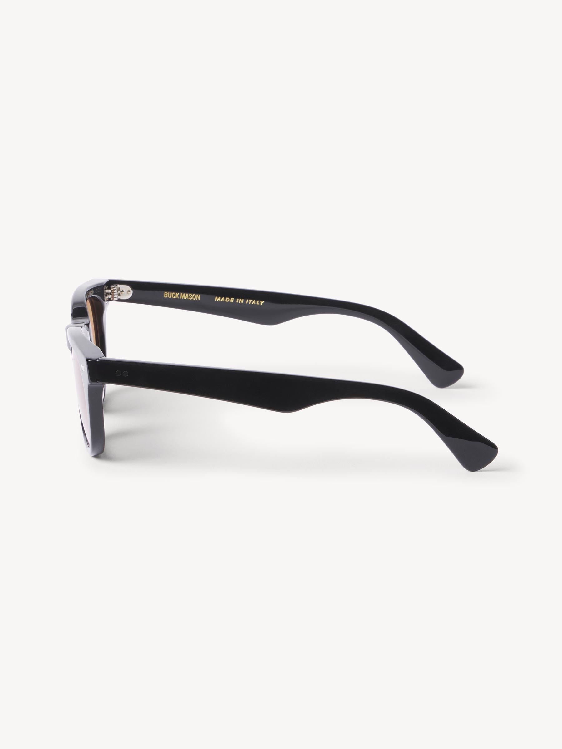 Black / Amber Caddy Sunglasses - Image 4