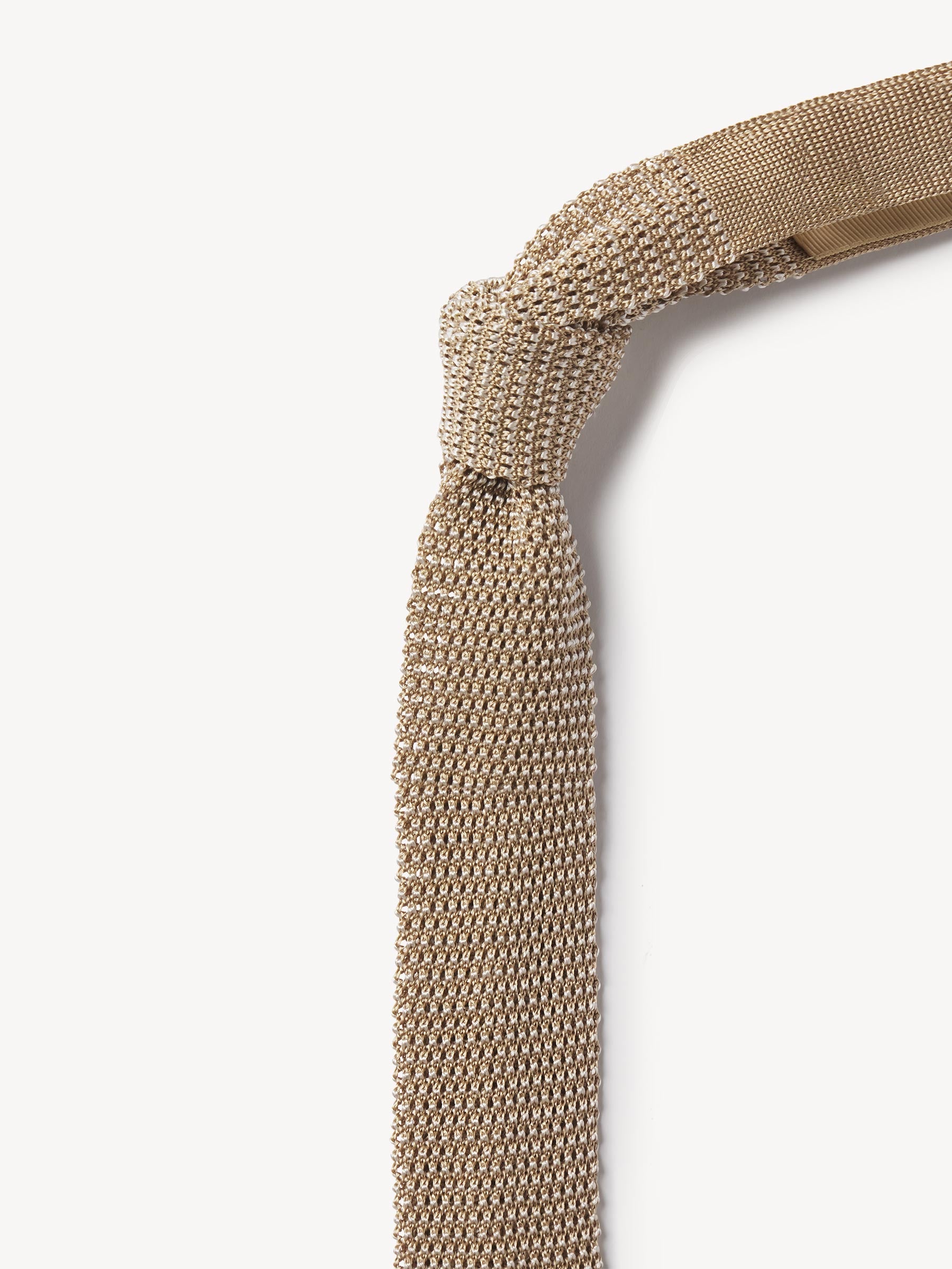 Mojave Stripe Italian Silk Knit Tie - Image 3