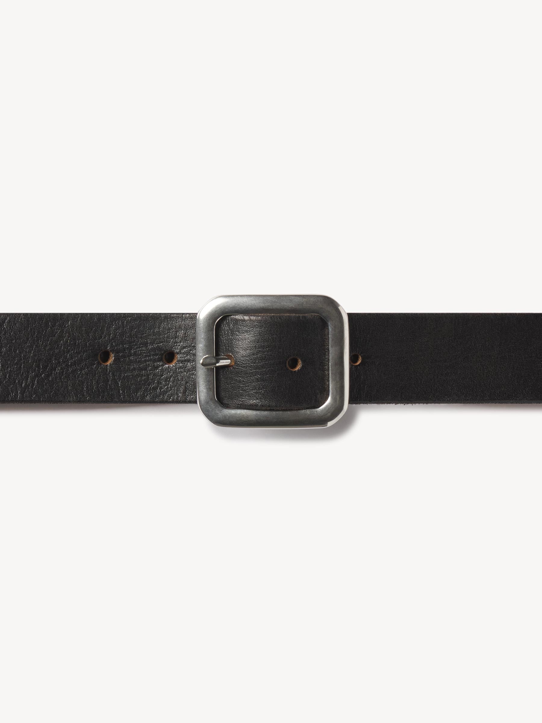 Alternative view of Black Leather Outpost Belt