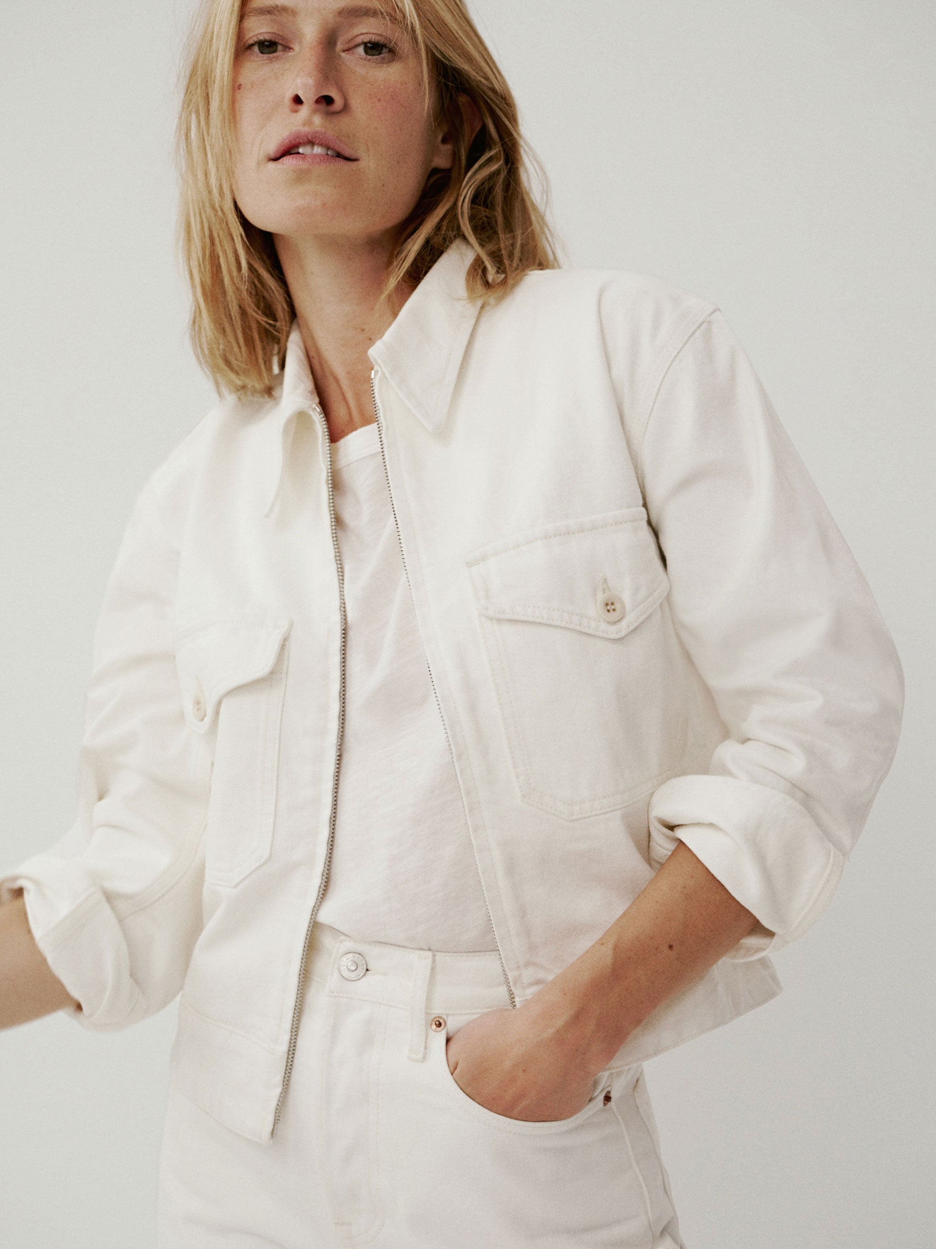 Alternative view of Natural Rider Jacket