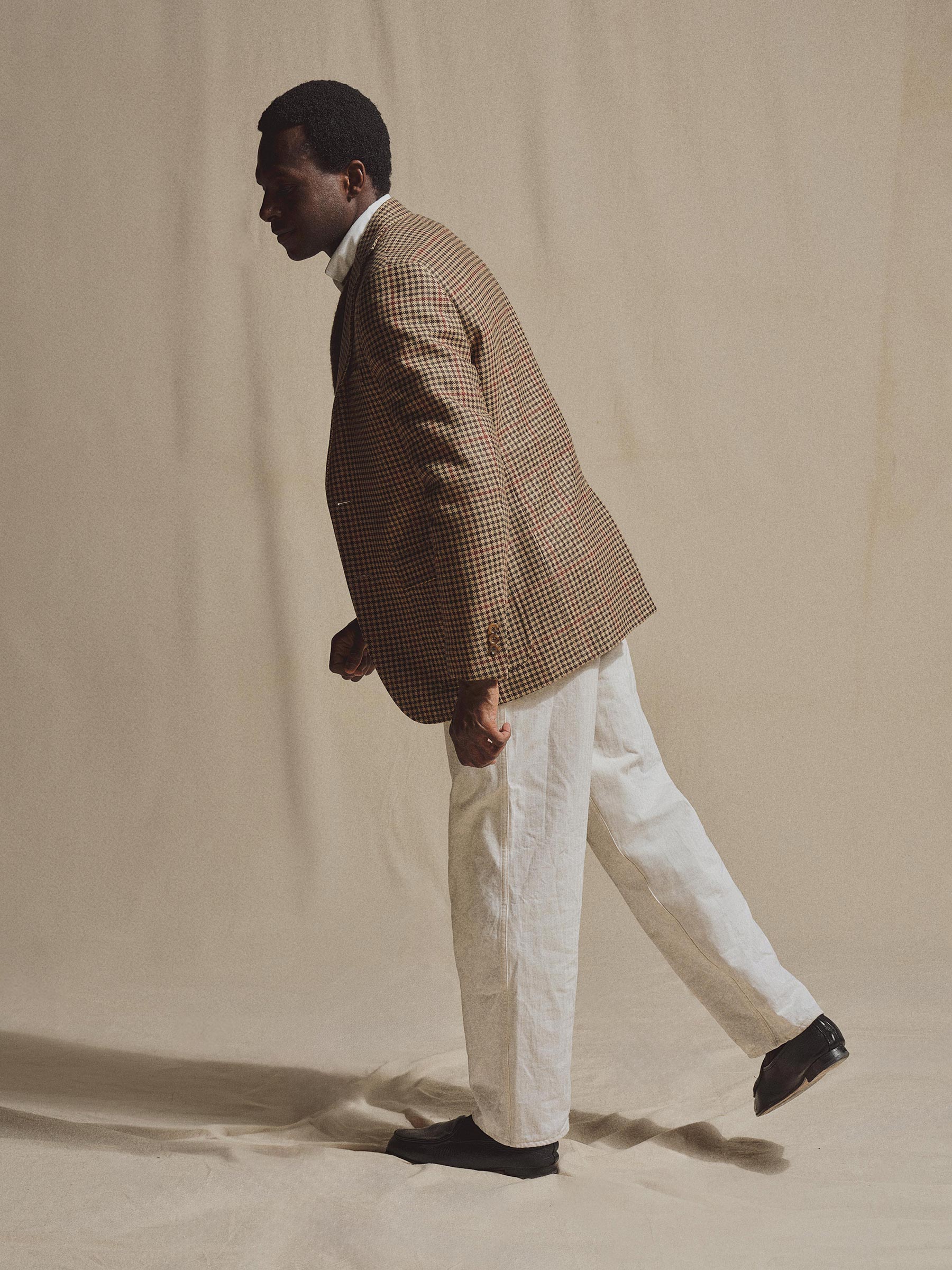 J.Press × Buck Mason Hawthorn Gun Club Lovat Tweed Usa Sportcoat - Image 4