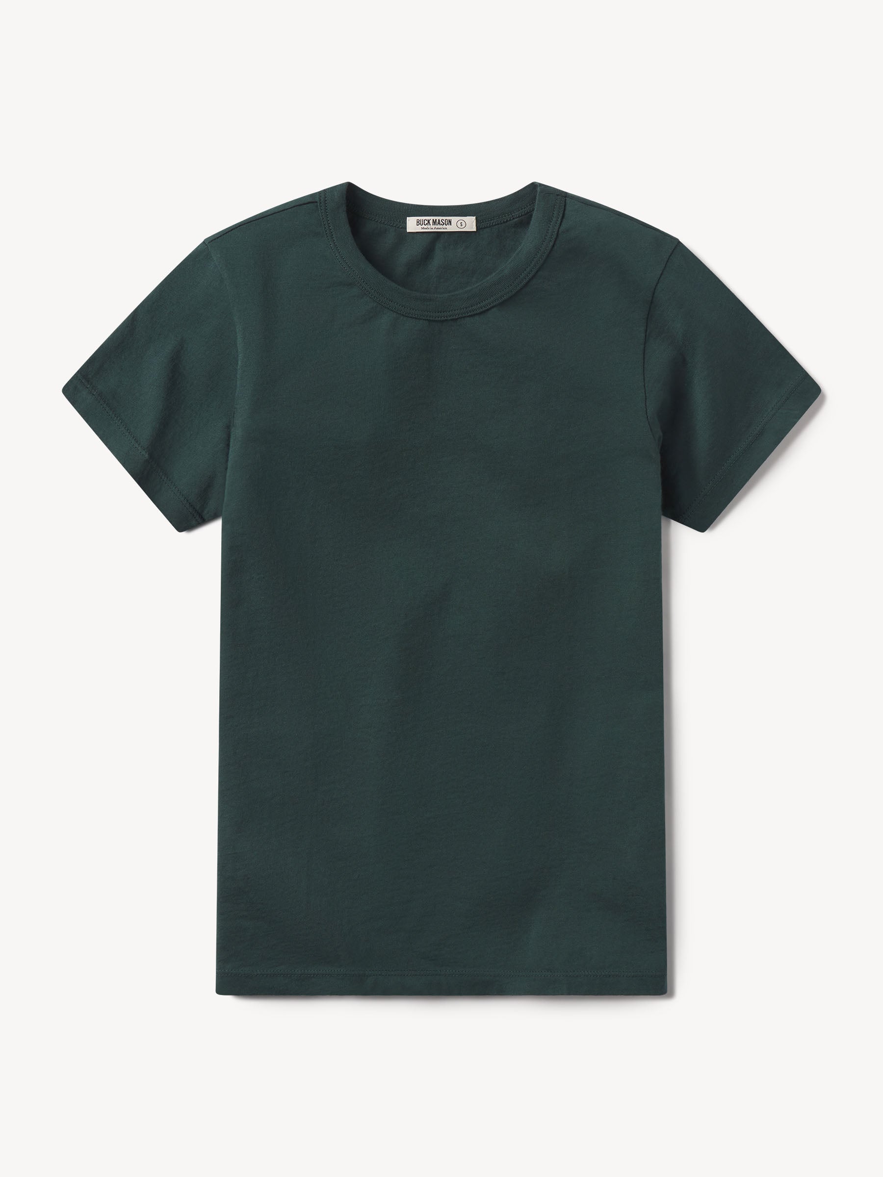 Seagrass Pima Slim Crew