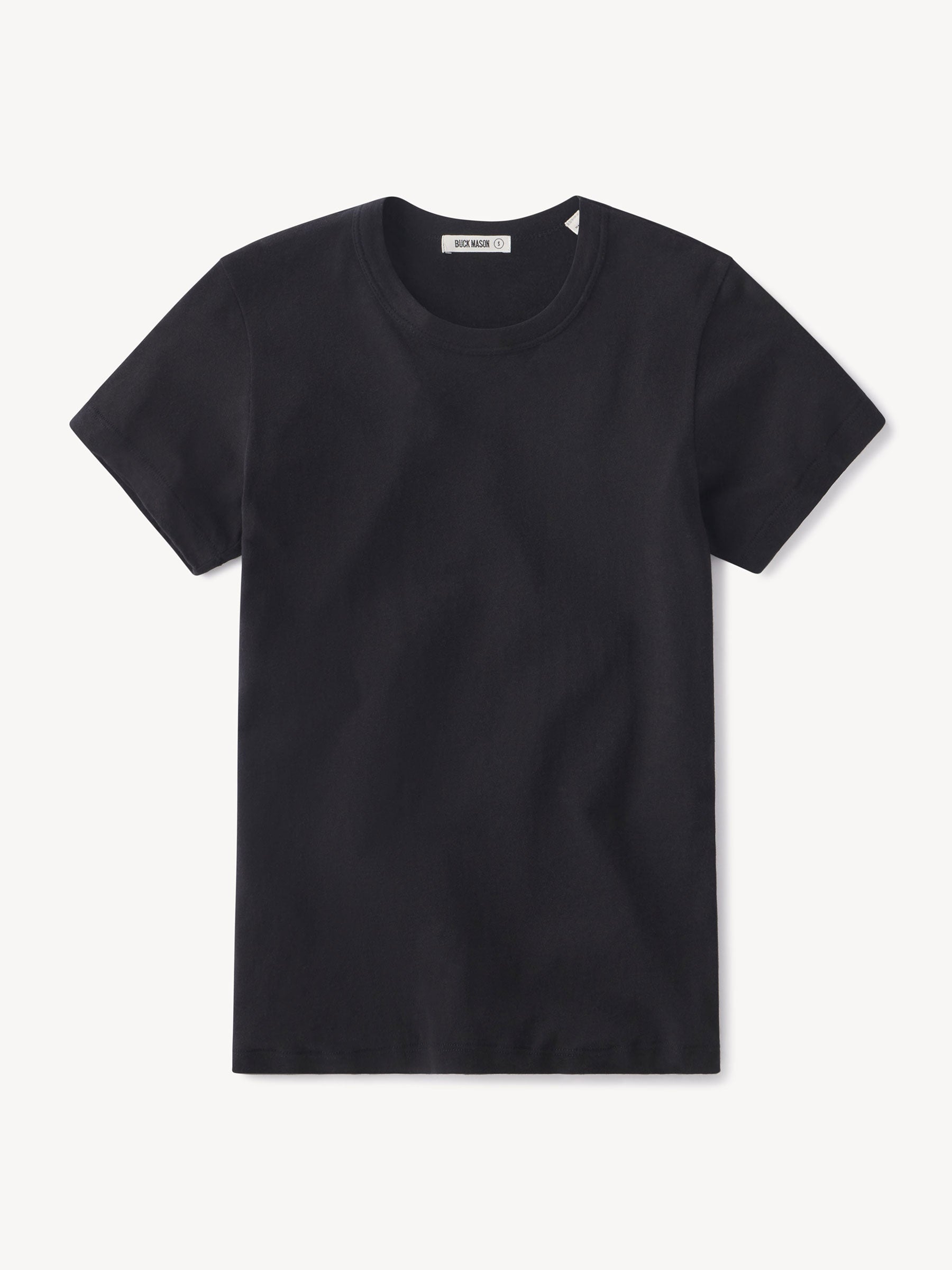 Black Cloud Jersey Slim Crew