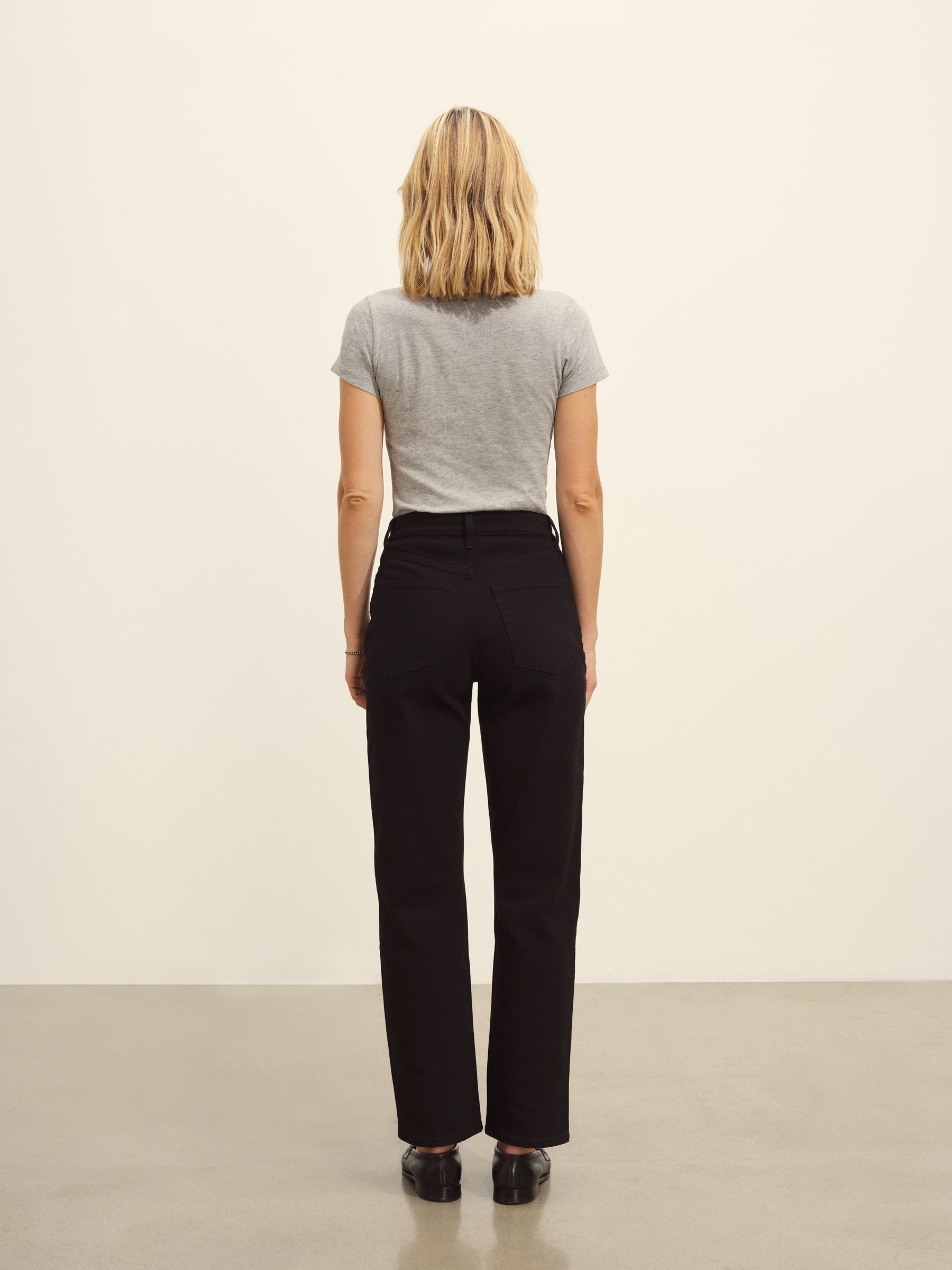 Graphite Pima Slim Crew - Image 6