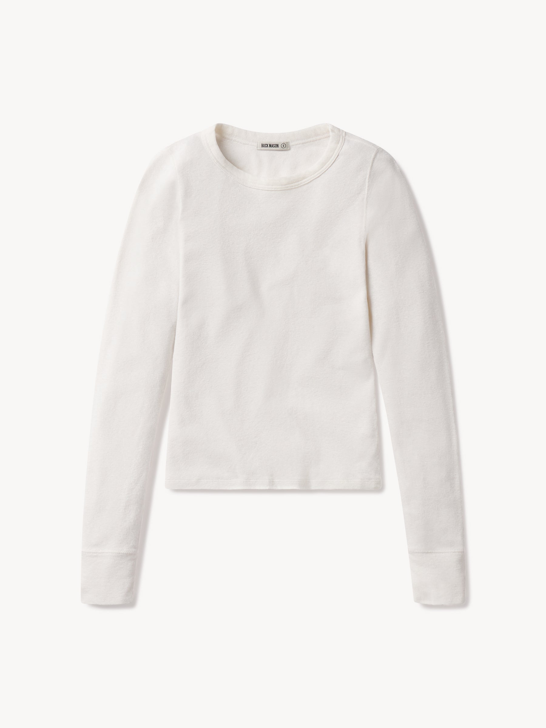 Natural Heirloom Rib L/S Crew