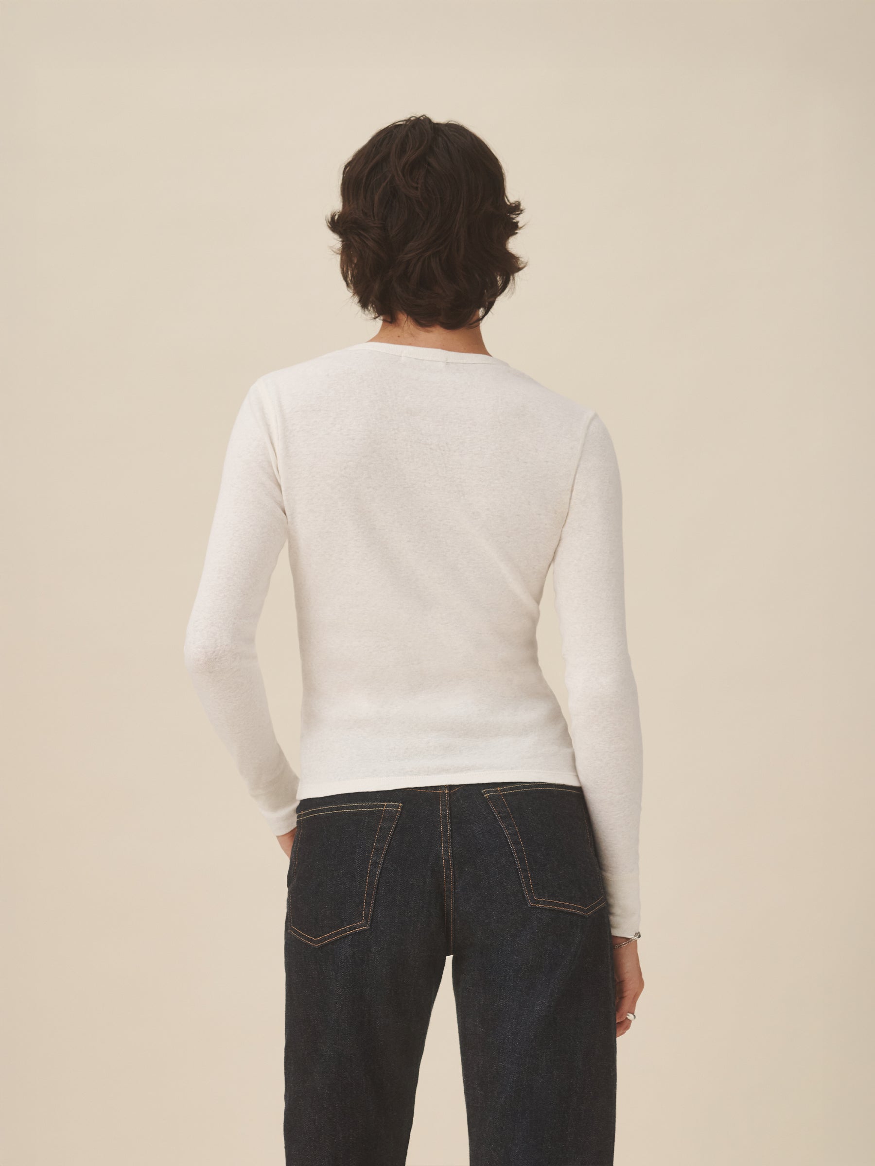 Natural Heirloom Rib L/S Crew - Image 4