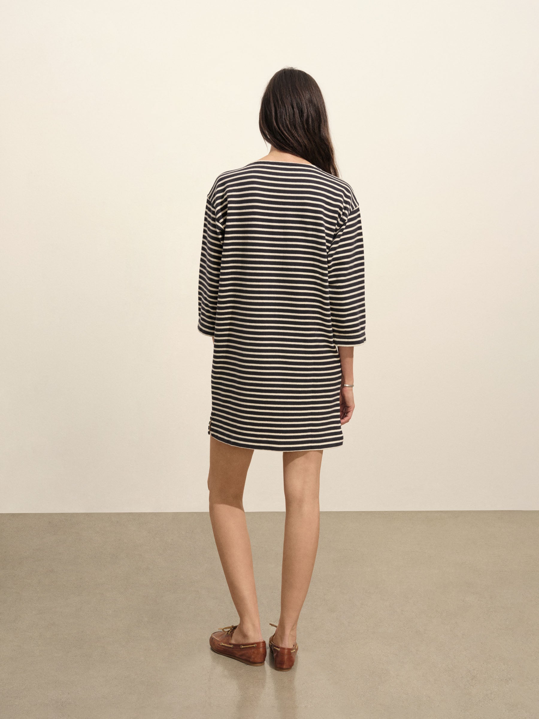Navy/Natural Stripe Catalina Mariner Dress - Image 5