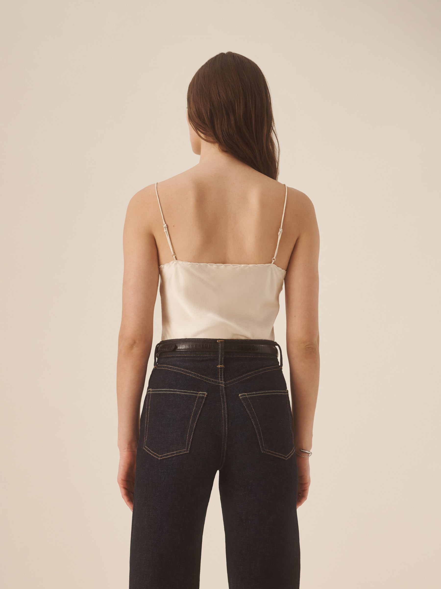 Sea Shell Silk Chateau Tank - Image 3
