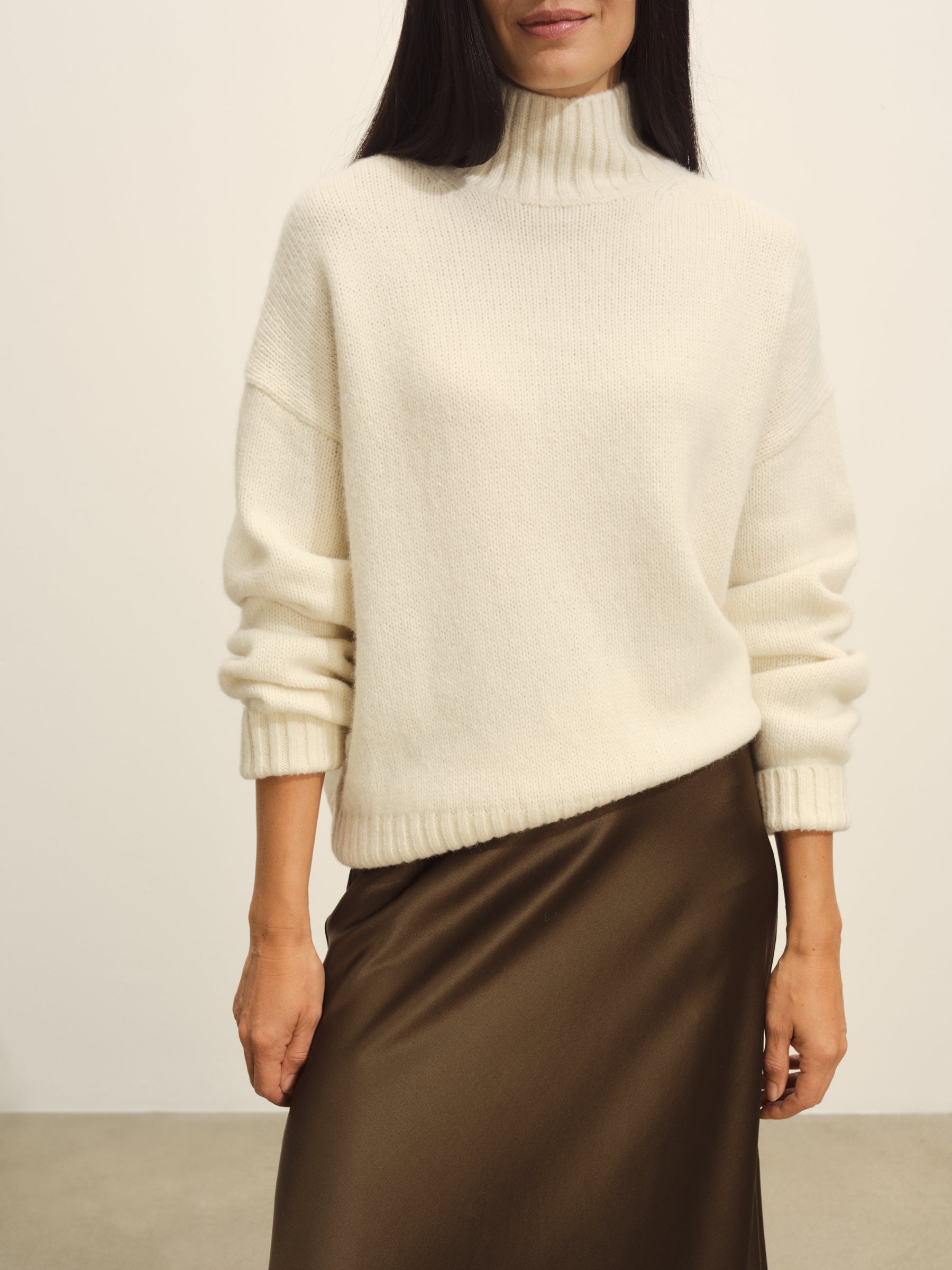 Natural Highland Alpaca Turtleneck - Image 4