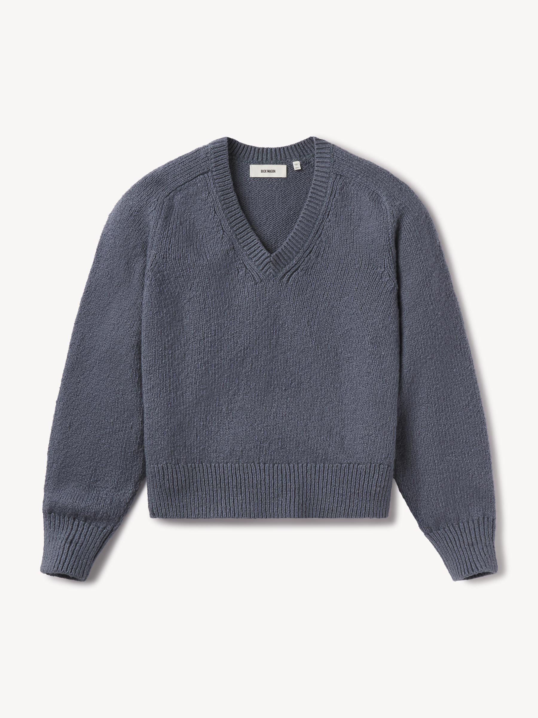 Bluebell Soft Spun Boxy V-Neck
