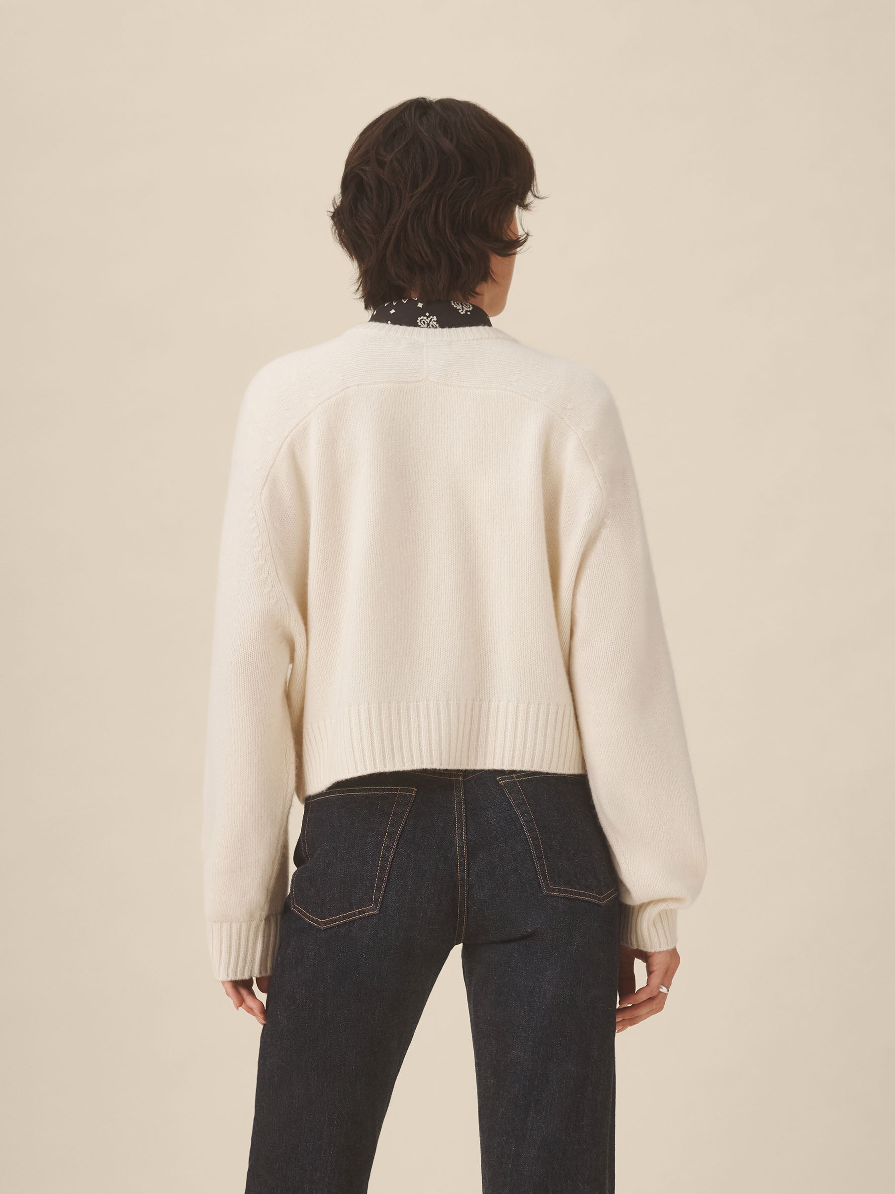 Natural California Cashmere Classic Crew - Image 5