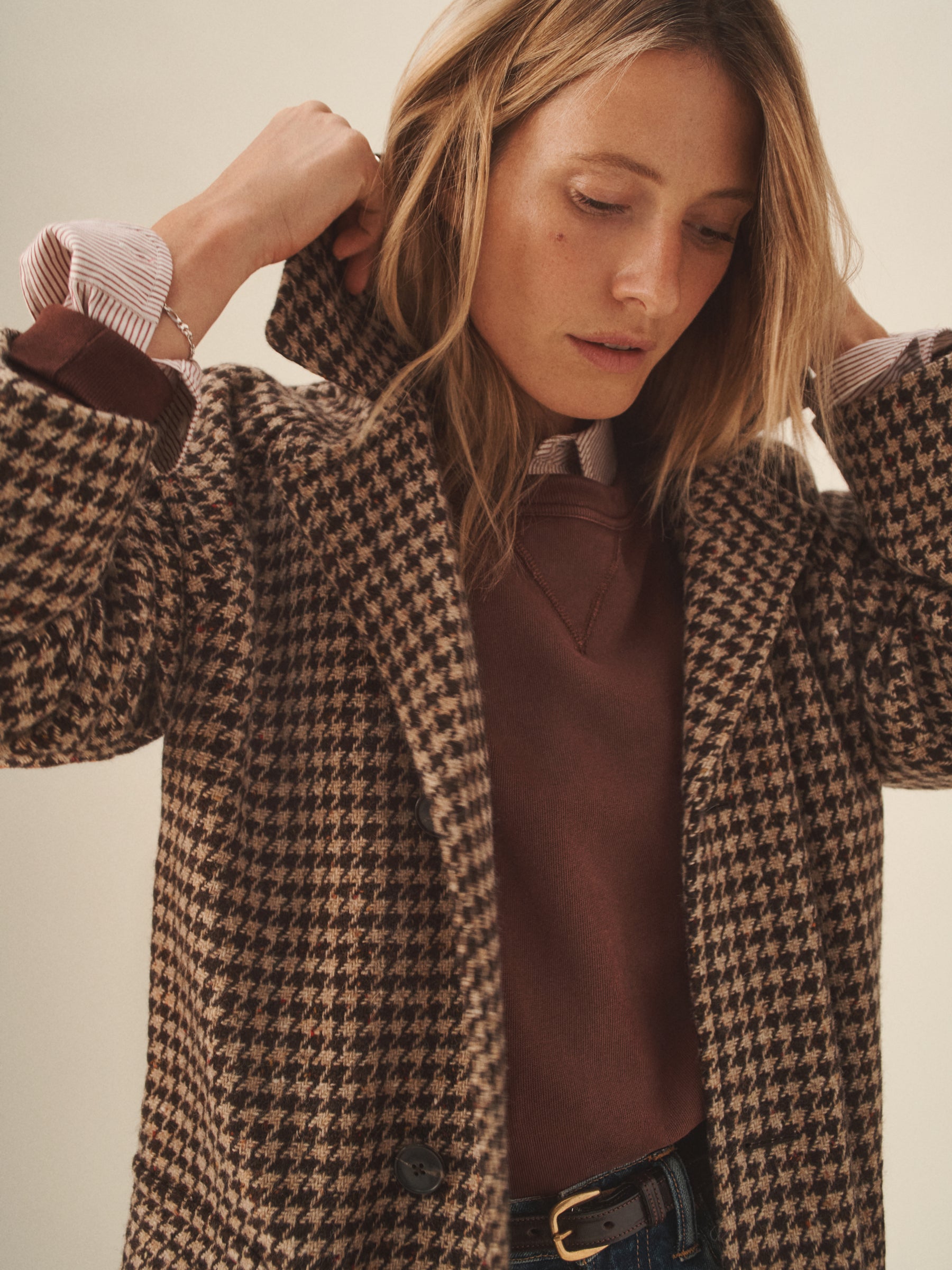Spiced Houndstooth Windward Balmacaan - Image 9