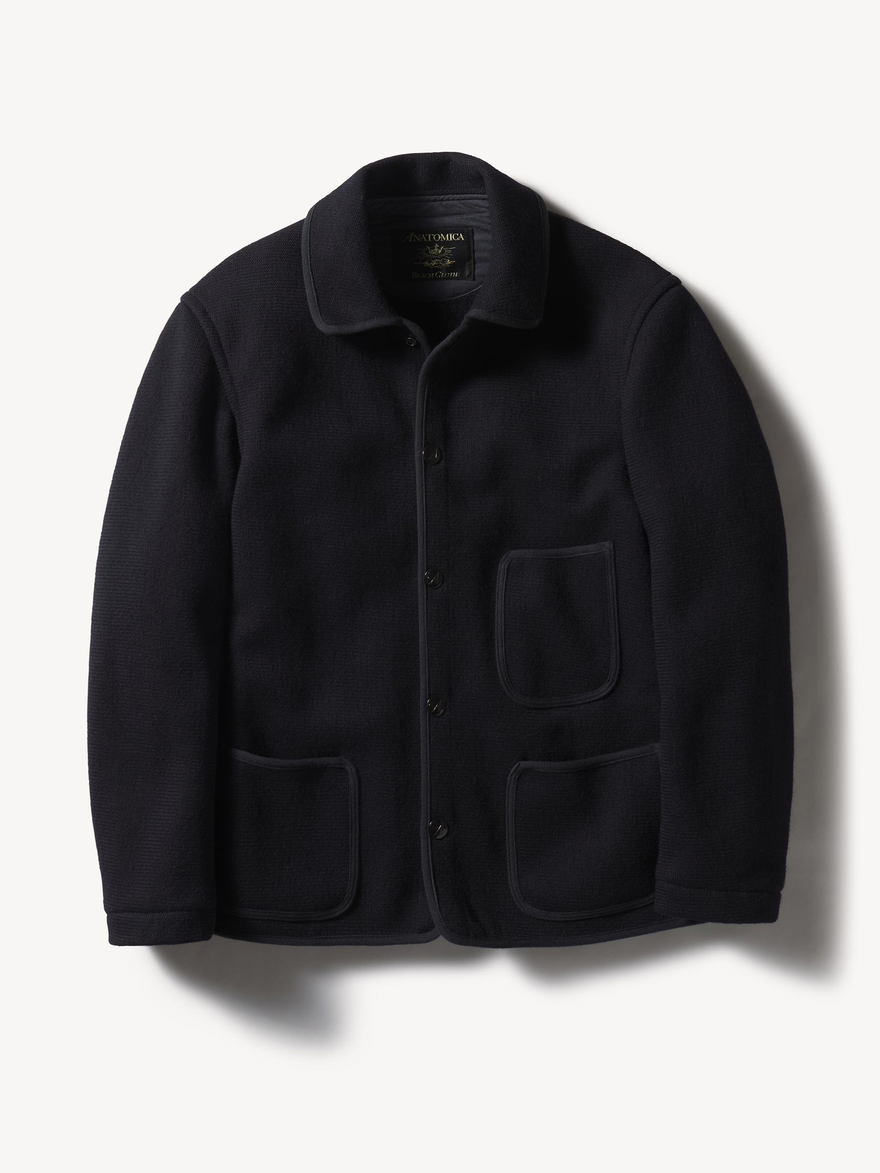 Dark Navy Anatomica Beach Cloth Jacket