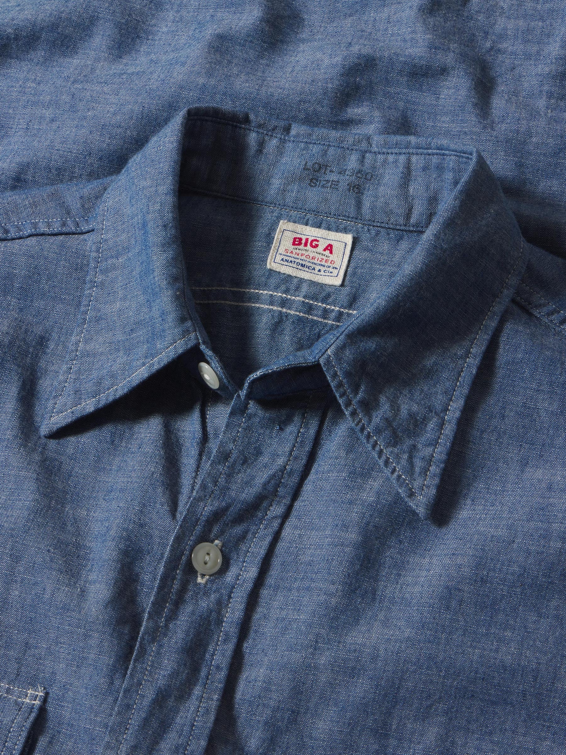 Chambray Anatomica Big A Shirt - Image 4