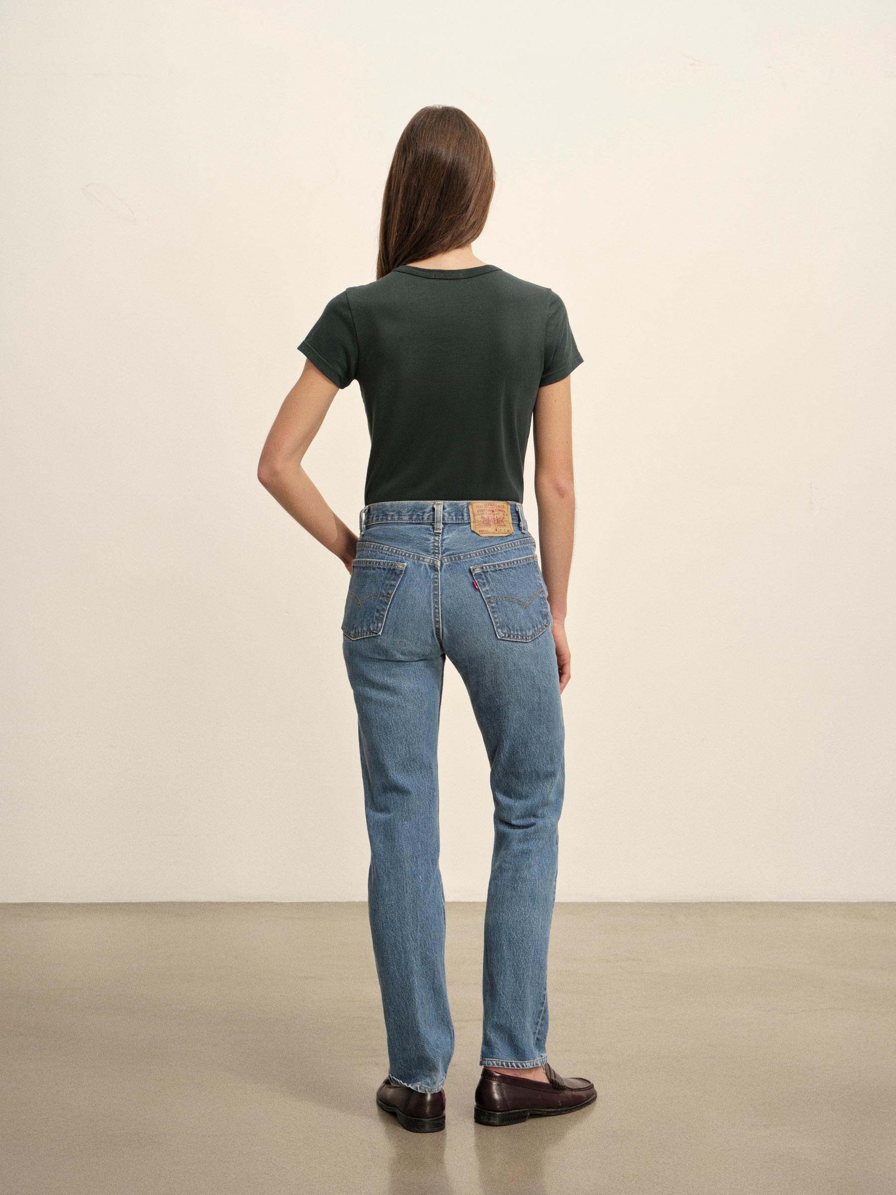 Seagrass Pima Slim Crew - Image 6