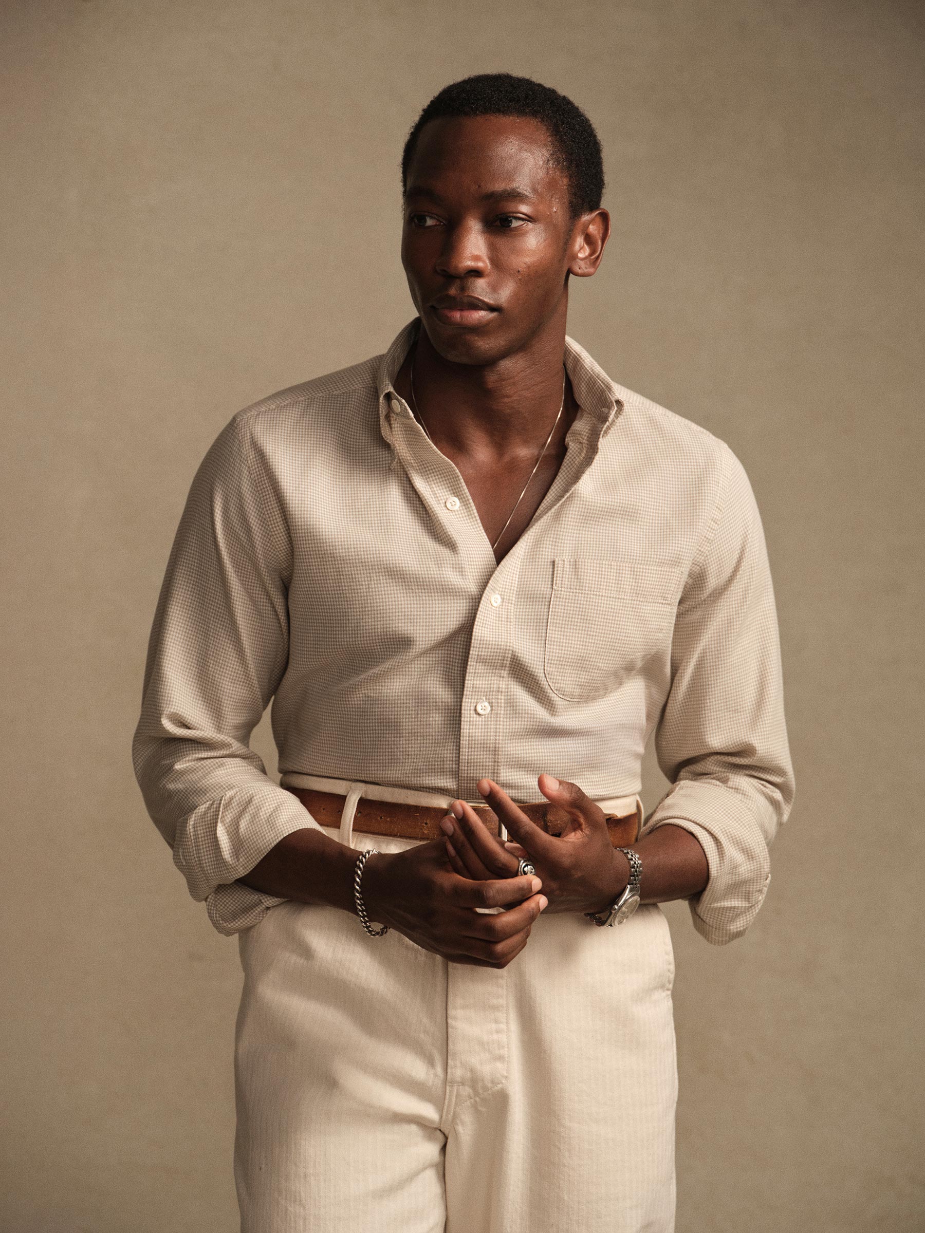 Mini Gingham California Oxford BD Shirt - Image 3