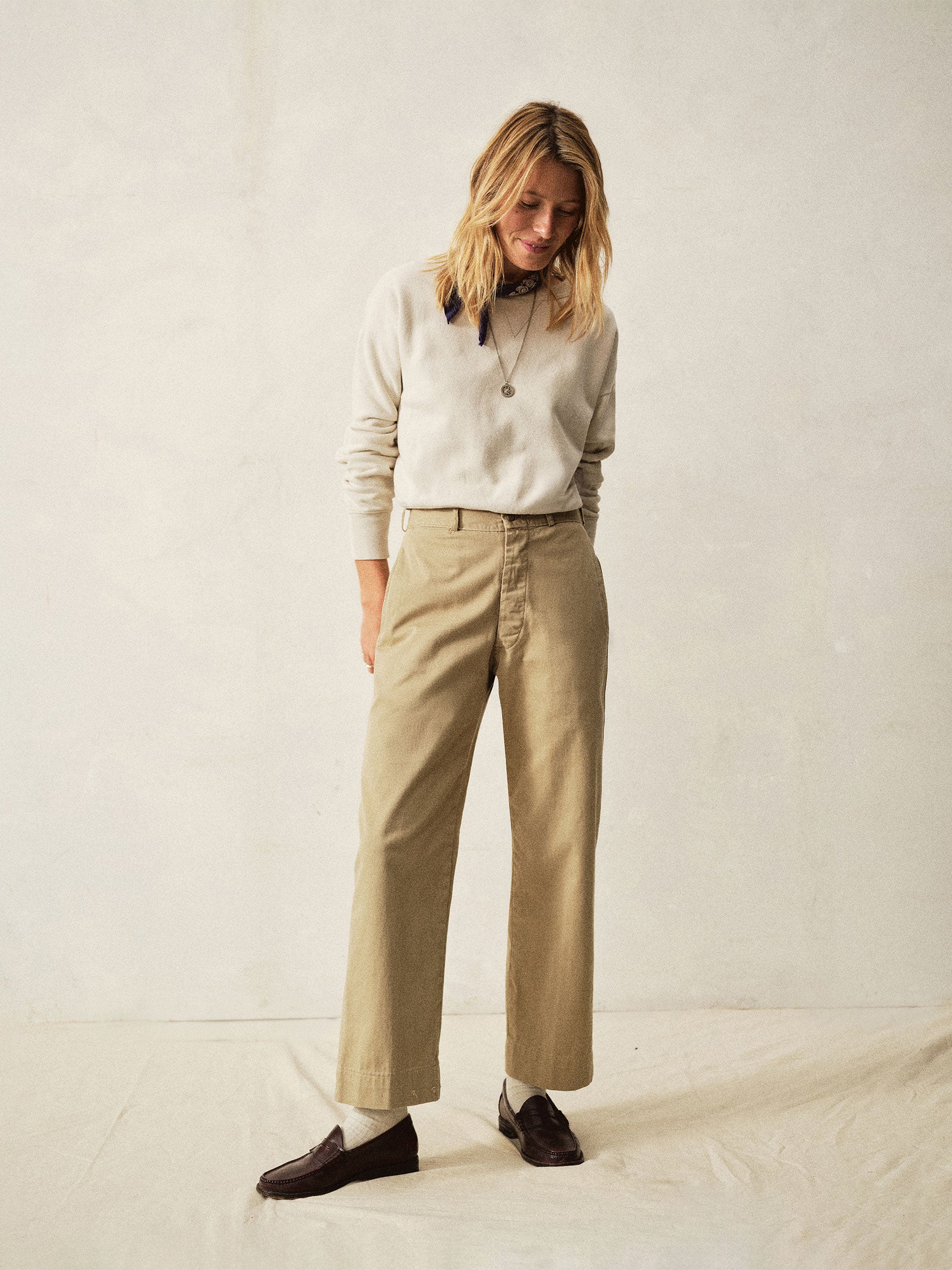 Morning Haze Vintage Interloop Oversized Crew - Image 4