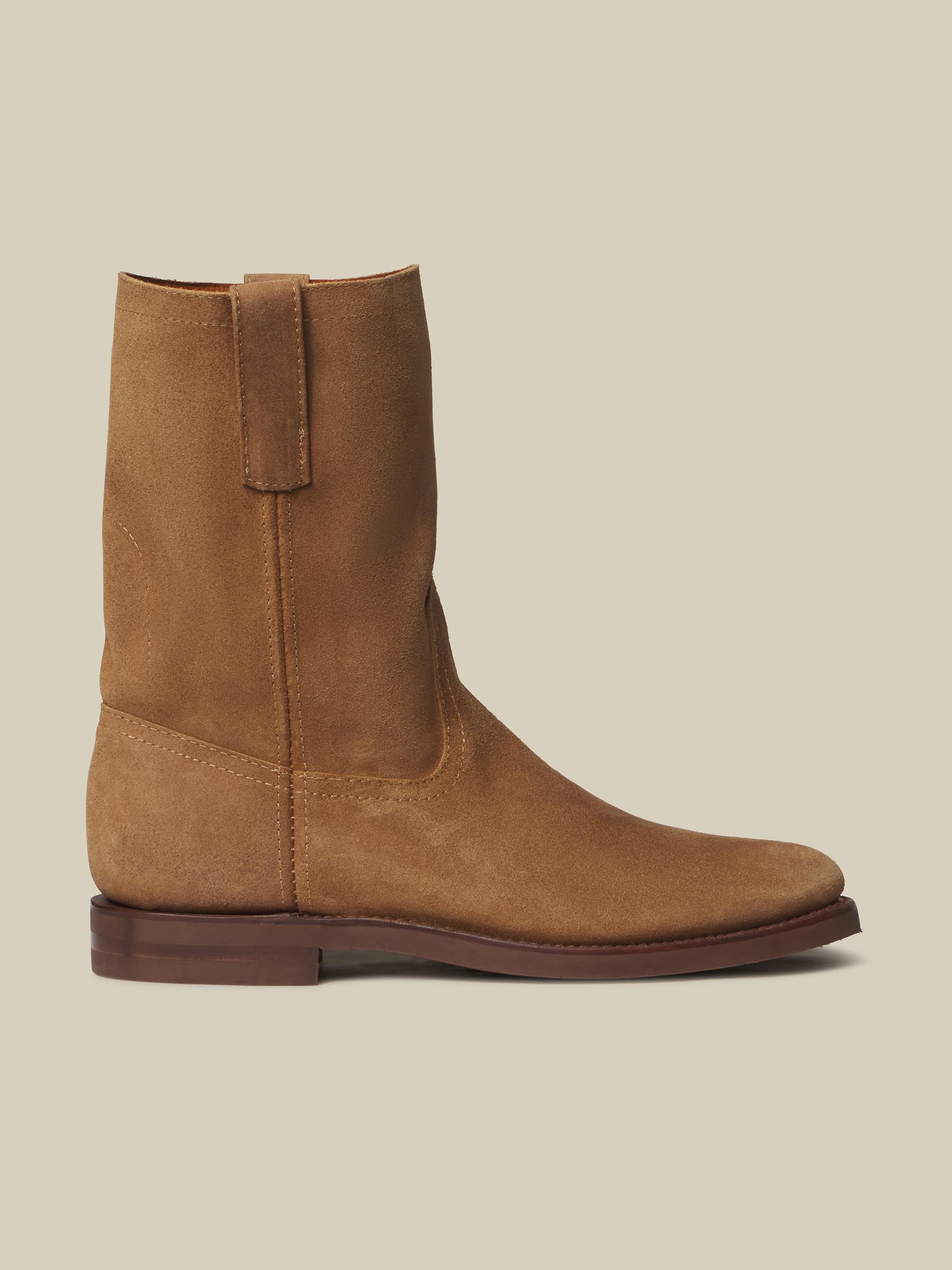 Sand Suede Roper Boot - Image 3
