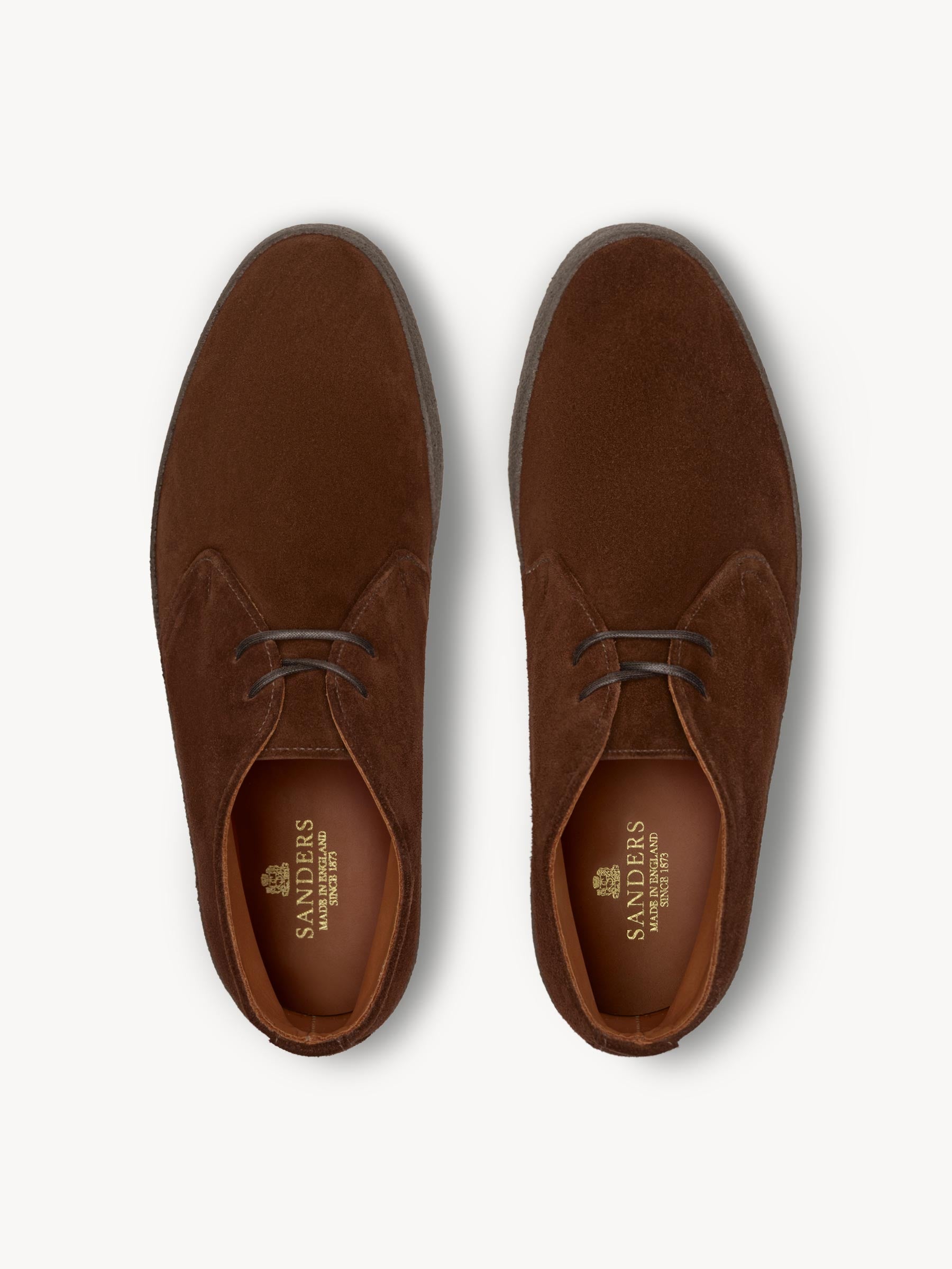 Alternative view of Polo Brown Suede Sanders x Buck Mason Sam Chukka Boot