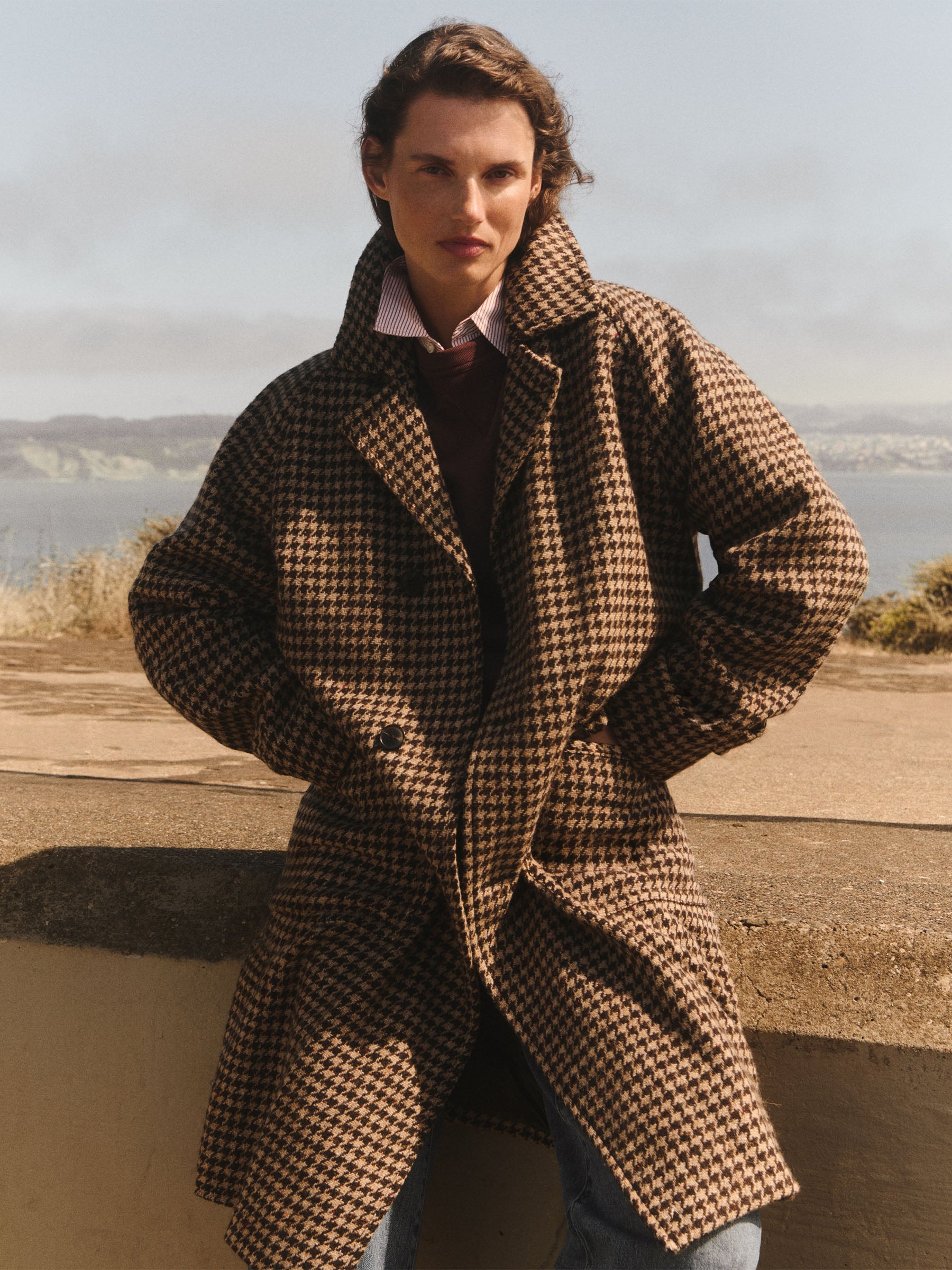 Spiced Houndstooth Windward Balmacaan - Image 3